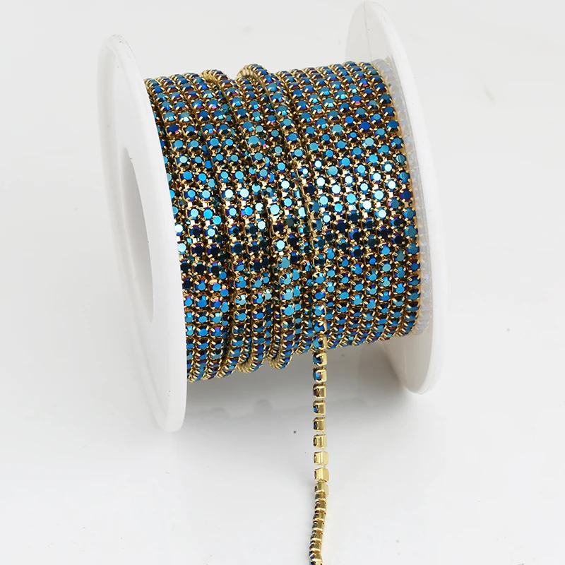 Gold Metallic Blue