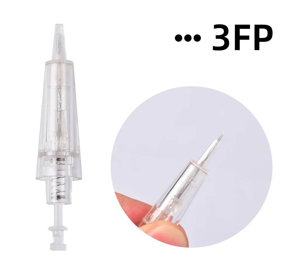 10pcs/box (Bayonet ) Tattoo Needles 1P/3P/5P/7P/3F/5F/7F Permanent Makeup Eyebrow Machine Cartridges.