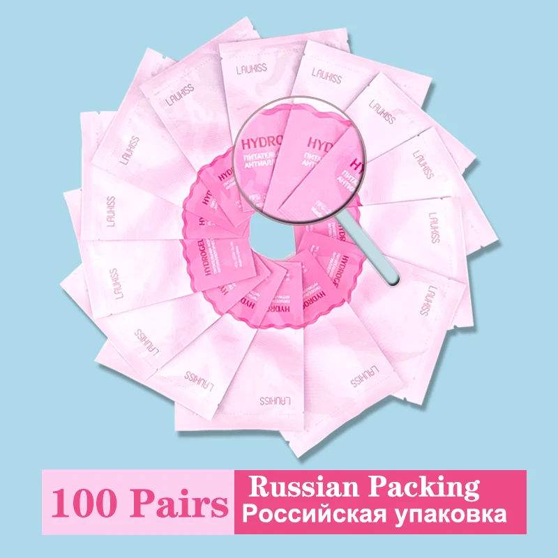 100Pair Pink Russian