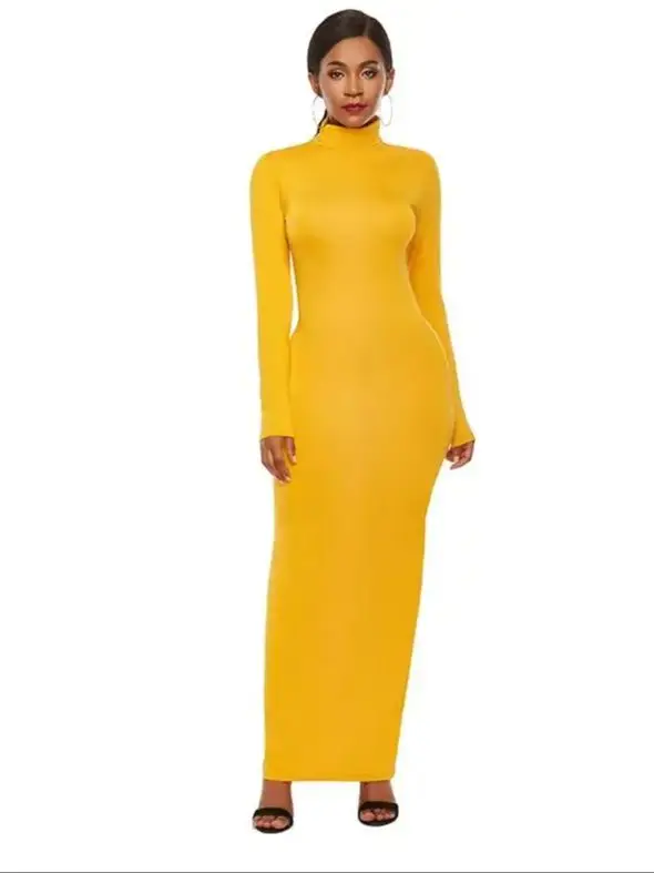 yellow dress