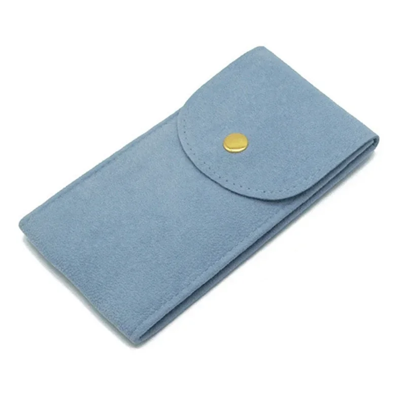Velvet Snap Watch Flannel Bag Packaging Bag Ring Bracelet Gift Bag Travel Storage Case for Men Women Watch lovers