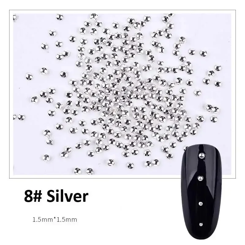 1.5mm Silver 2000pcs