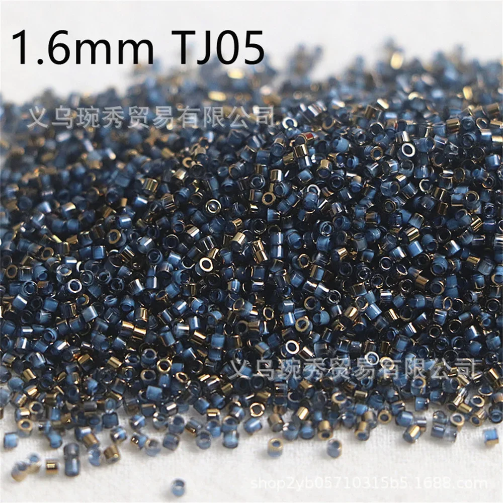 1800pcs 1.6mm gold-plated antique beads handmade DIY bead collection embroidery bag diamond bracelet necklace accessories