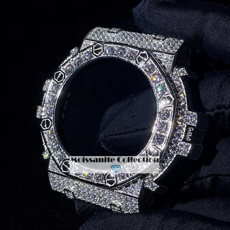 Hip Hop Iced Out Pass Diamond Tester VVS Moissanite Watch Bezel GA100