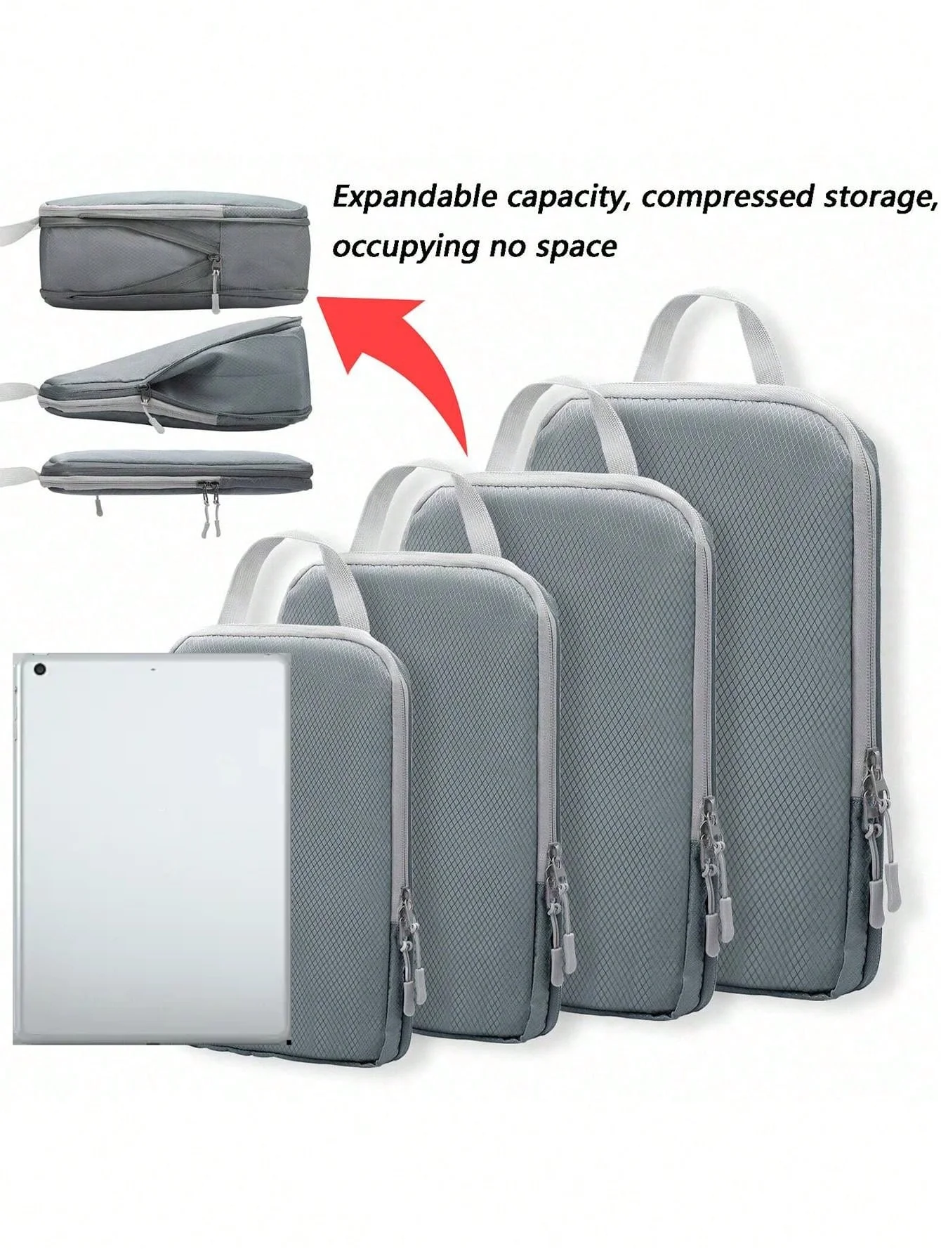 4 pcs grey