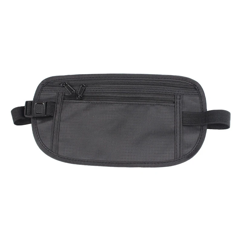 1PC Invisible Travel Waist Packs Waist Pouch for Passport Money Belt Bag Hidden Security Wallet Casual Bag For Men Women