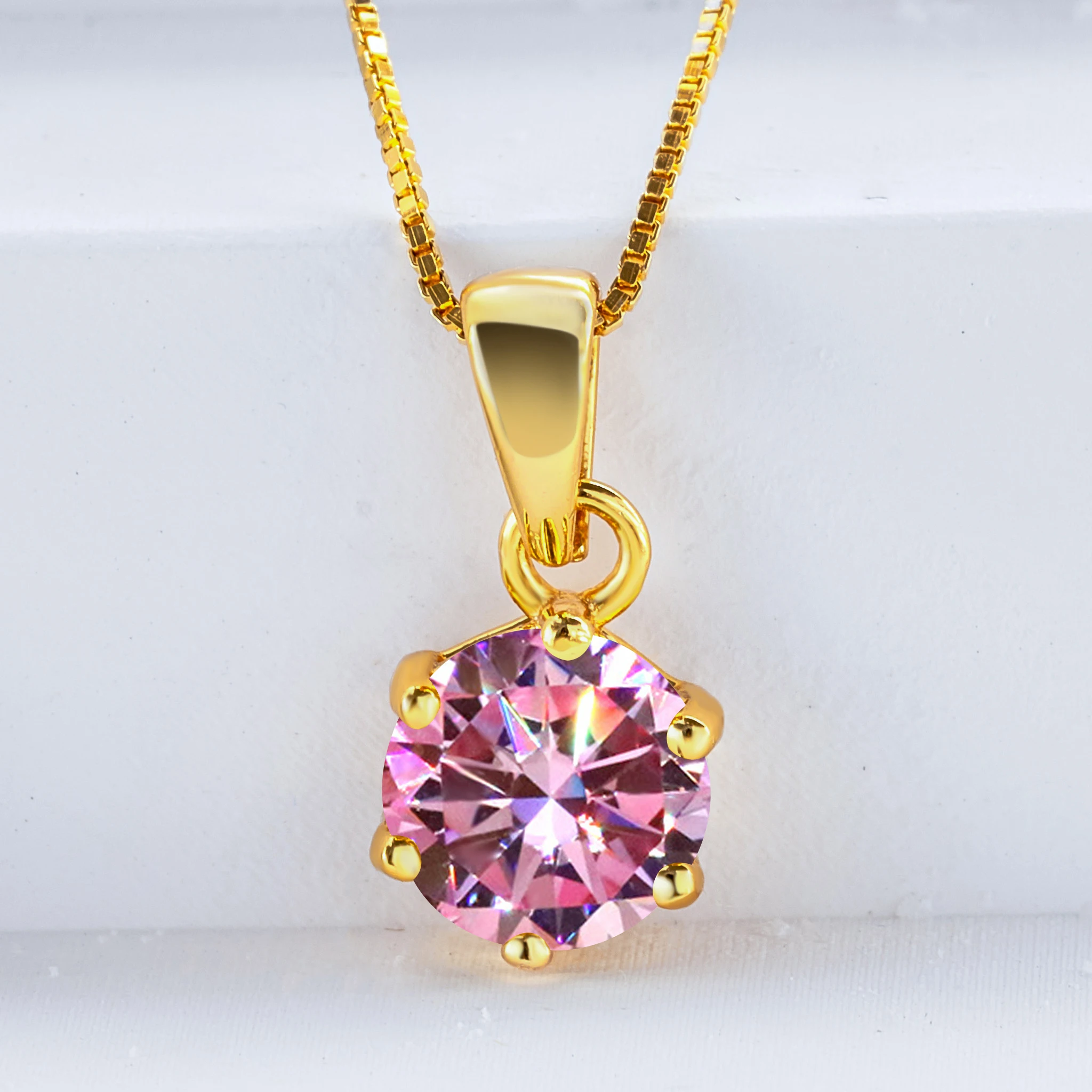 1ct women moissanite pendant necklace  925 Sterling Silver Luxury Chain Trending Iced Bling Wedding fine Jewelry dating gift