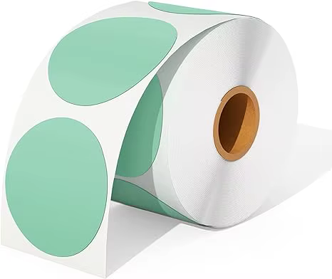 round 50x50 green