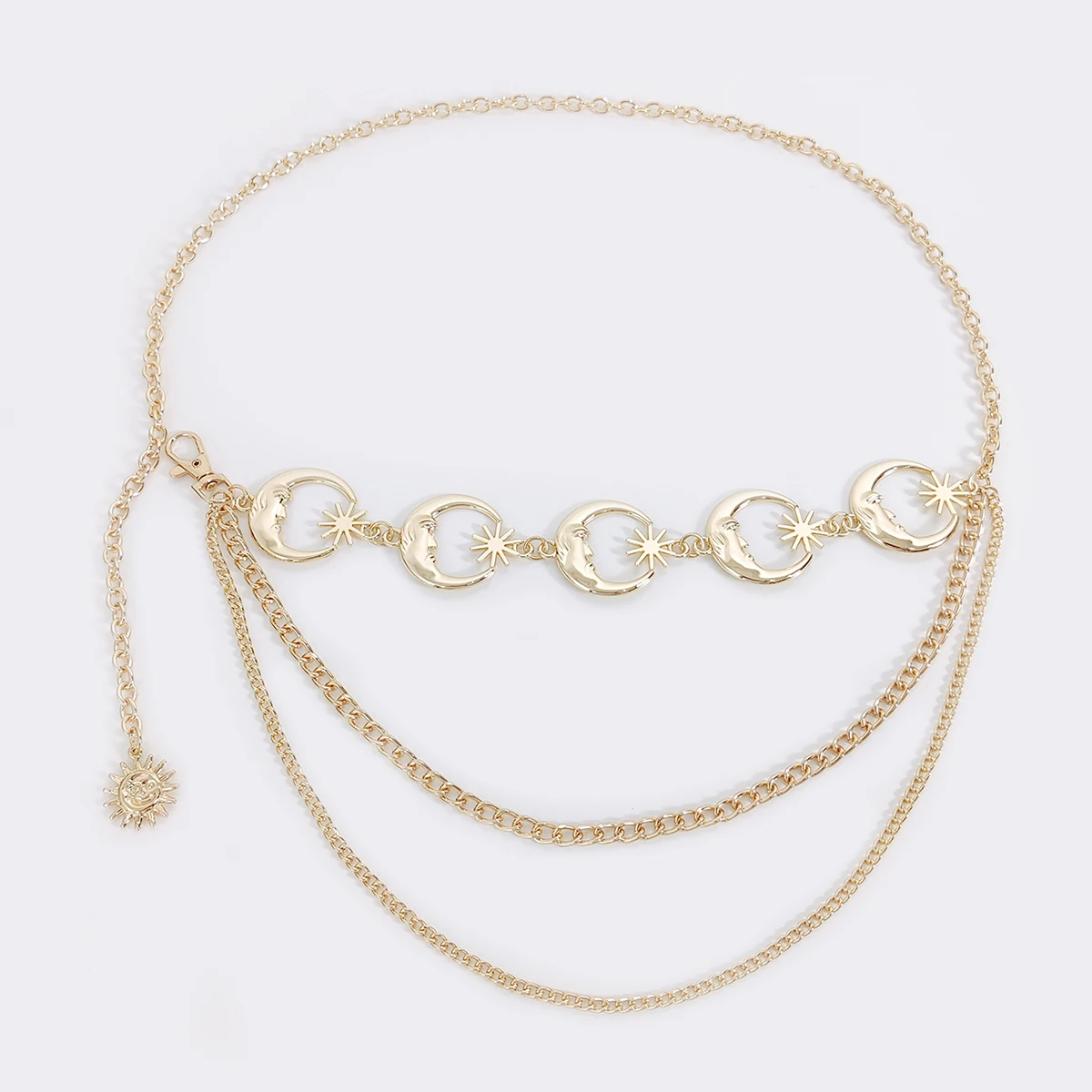 gold chain belt