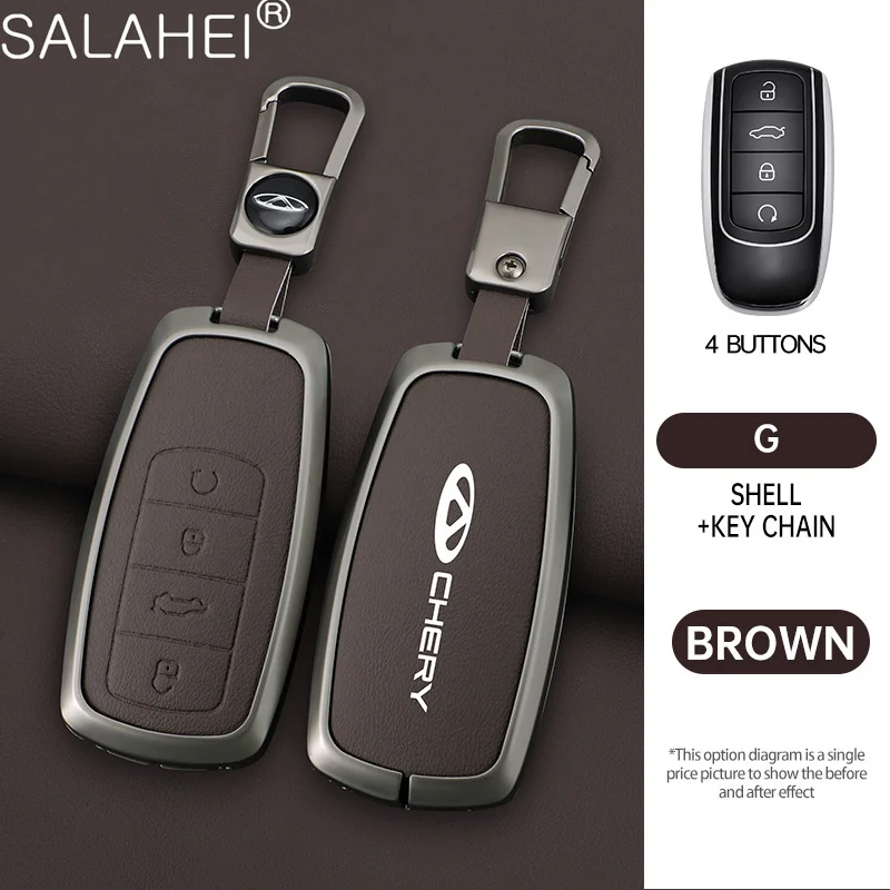 F-brown keychain