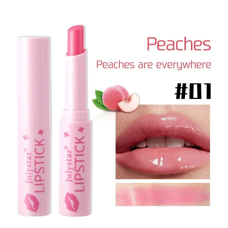 Moisturizing Fruit Lip Balm Long Lasting Transparent Lip Oil Diluting Lips Lines Lip Care Nourishing Repair Lipstick Makeup