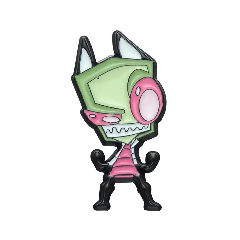 Cartoon Anime Brooch Enamel Pins Custom Metal Animal Badges Lapel Accessories Sweater Women Men Jewelry Gift Friends Wholesale