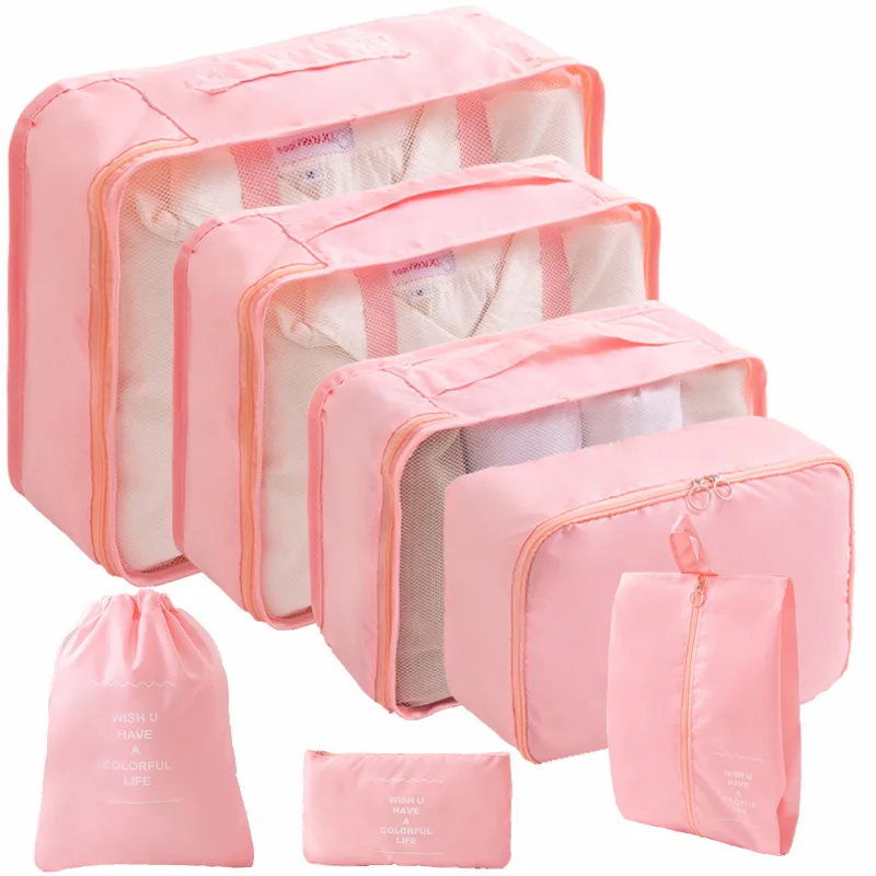 7pcs Pink