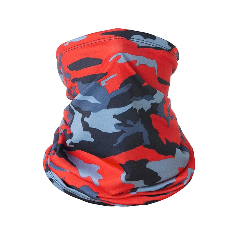 Unisex Cycling Cap Head Scarf Stretch Balaclava Bicycle  Headband Head Wrap Bandanna Breathable Muffler Scarves Headwear Face Ma
