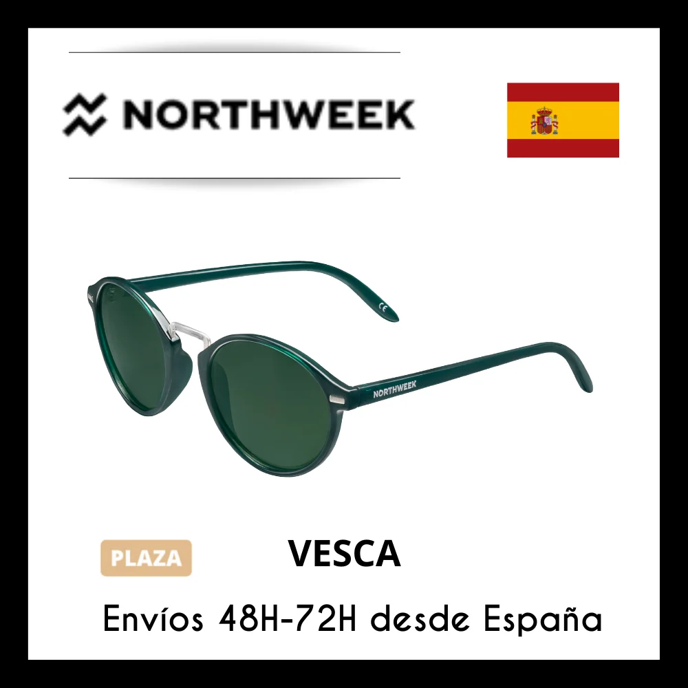 Transparent dark green/dark green frame