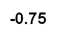 Myopia -0.75