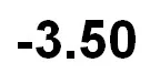 Myopia -3.50